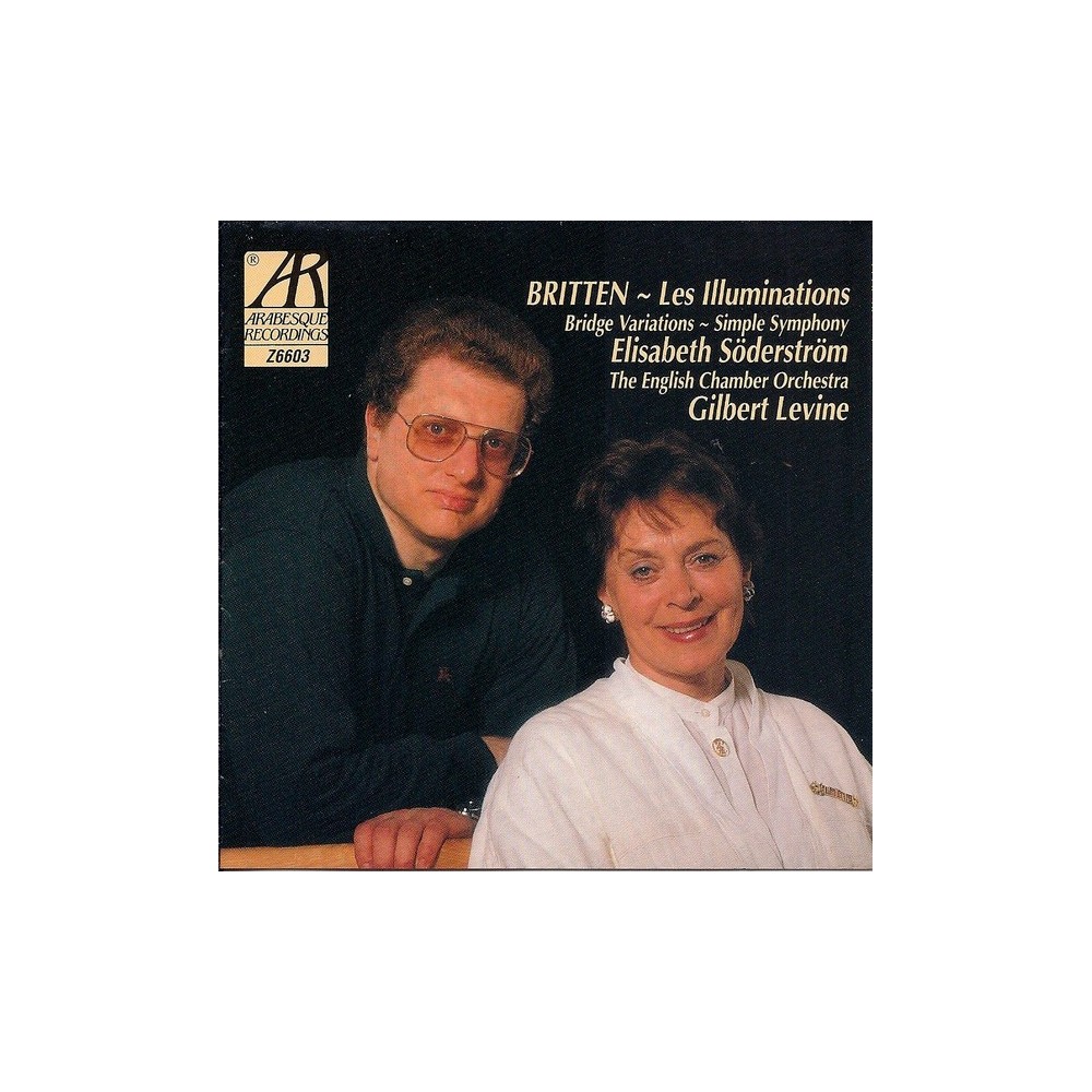 BRITTEN - Söderström - Les Illuminations (Rimbaud), cycle de mélodies po