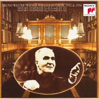MOZART - Walter - Symphonie n°40 en sol mineur K.550 live in Vienna & Salzburg, import Japon
