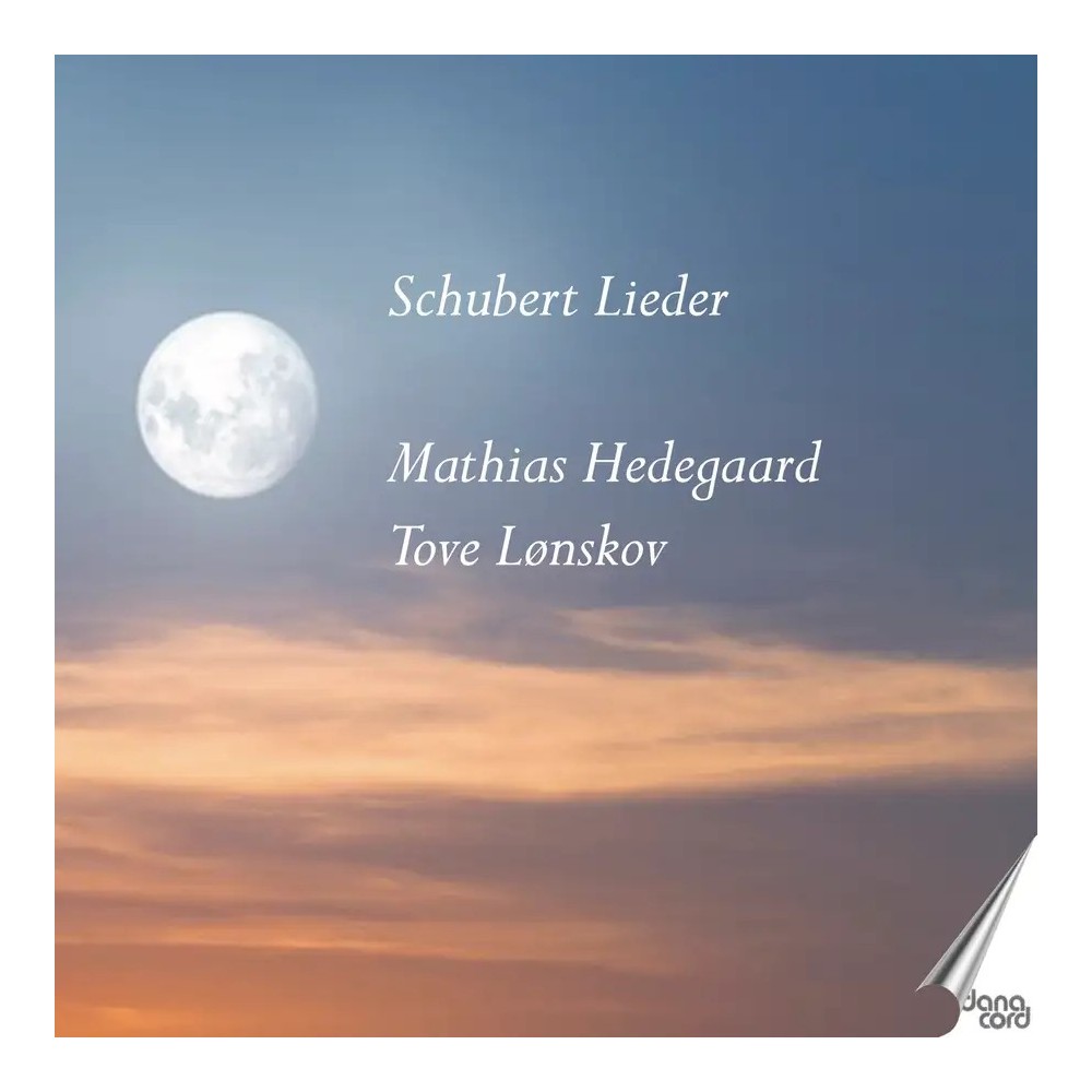 SCHUBERT - Hedegaard - Der Wanderer an den Mond (Seidl), lied pour voix