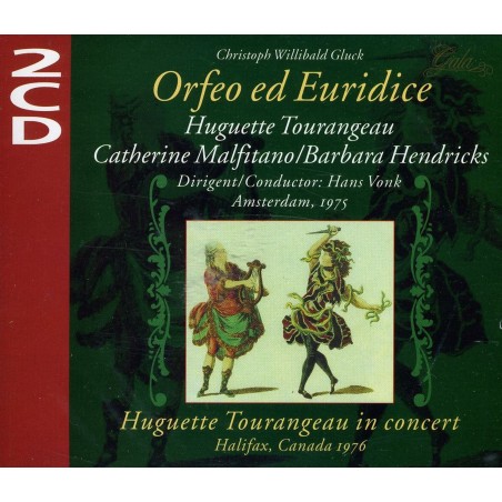 GLUCK - Vonk - Orfeo ed Euridice (version italienne) Live Amsterdam 6 - 6 - 1975 + récital H.Tourangeau