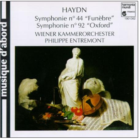HAYDN - Entremont - Symphonie n°92 en sol majeur Hob.I:92 'Oxford'