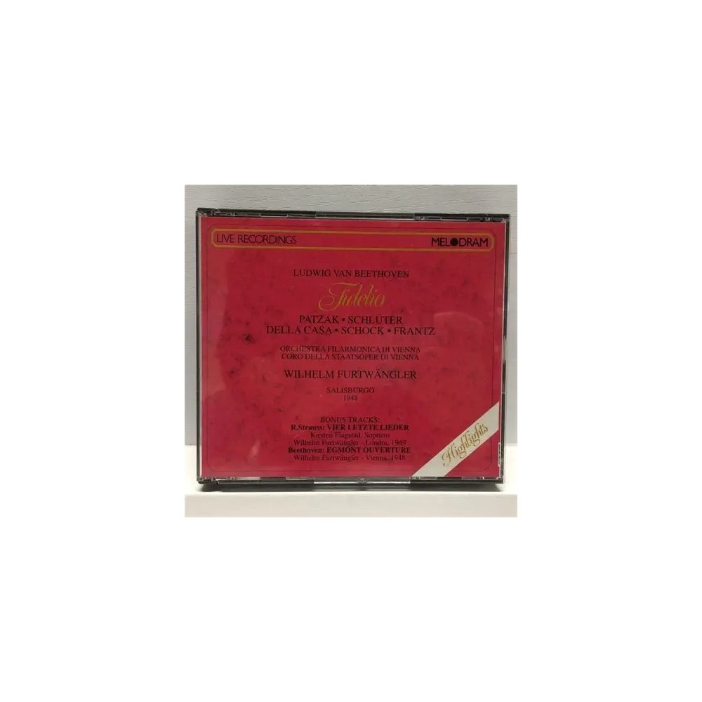 BEETHOVEN - Furtwängler - Fidelio op.72 : extraits live Salzburg, 1948 (version abrégée)