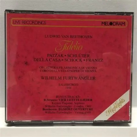 BEETHOVEN - Furtwängler - Fidelio op.72 : extraits live Salzburg, 1948 (version abrégée)