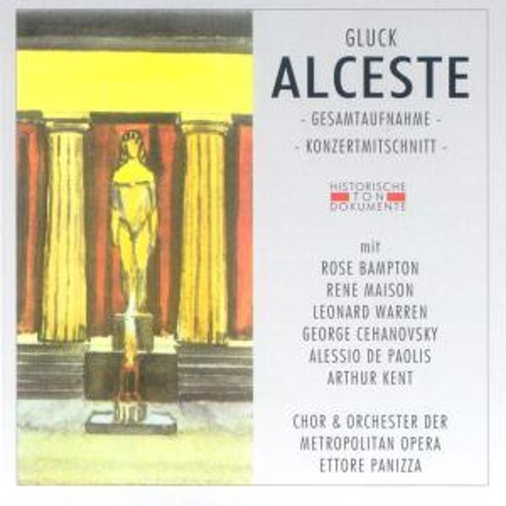 GLUCK - Panizza - Alceste