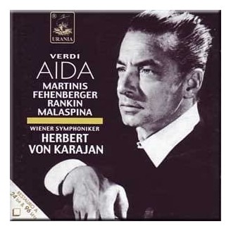 VERDI - Karajan - Aida, opéra en quatre actes (live Wien 1951) live Wien 1951..
