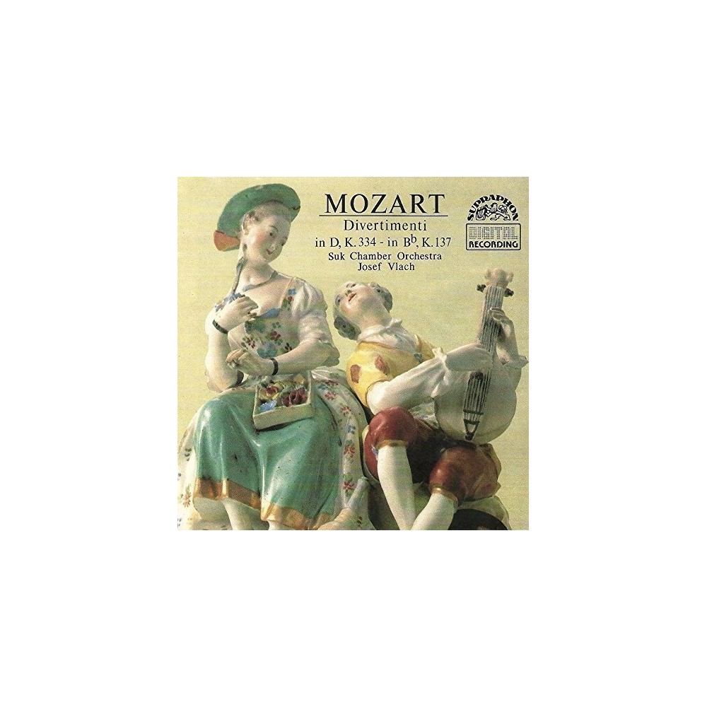 MOZART - Vlach - Divertimento n°17, pour quatuor à cordes et deux cors e