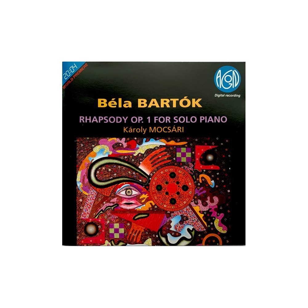 BARTOK - Mocsari - Rhapsodie pour piano op.1 Sz.26