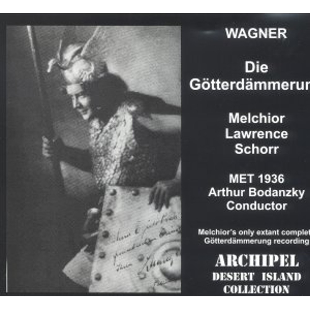 WAGNER - Bodansky - Götterdämmerung (Le crépuscule des dieux) WWV.86d MET, 11-01-1936..