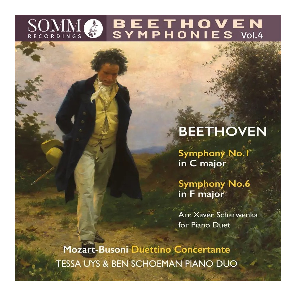 Beethoven Symphonies Vol.4 arr. Franz Xaver Scharwenka for piano duet