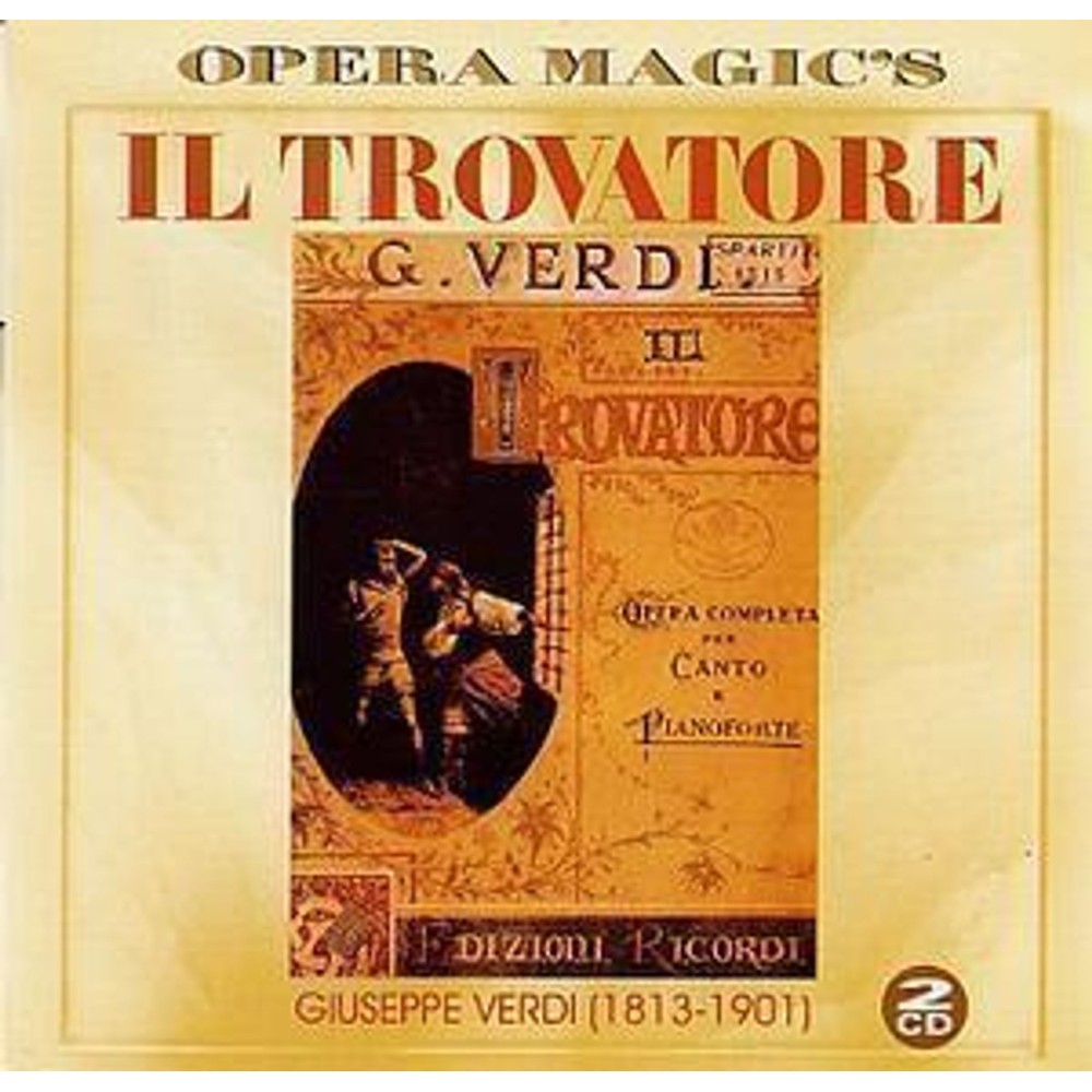 VERDI - Calusio - Il trovatore, opéra en quatre actes (version originale live MET 1941..