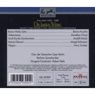 LEHAR - Stolz - Die lustige Witwe (La veuve joyeuse)..