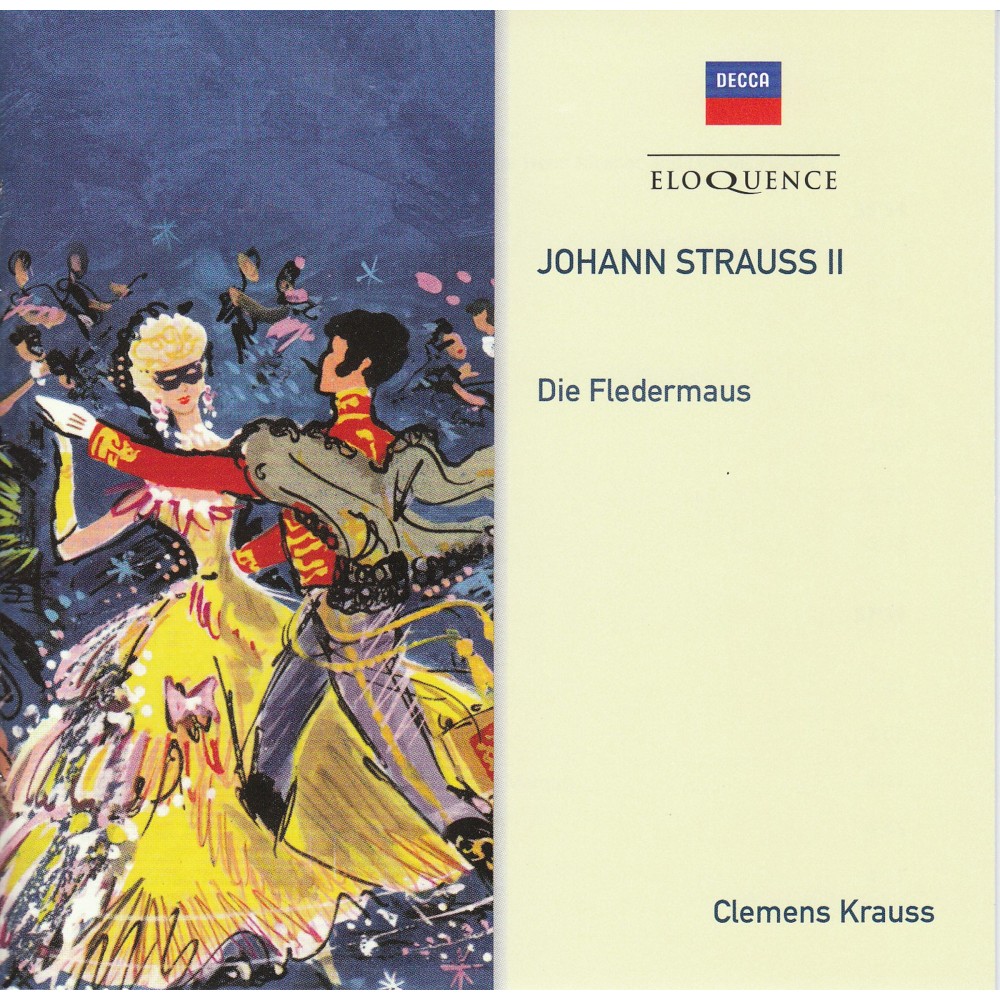 STRAUSS - Krauss - Die Fledermaus (La chauve-souris), opérette WoO RV.50..