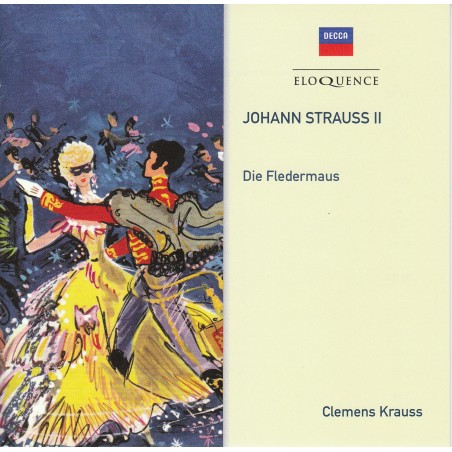 STRAUSS - Krauss - Die Fledermaus (La chauve-souris), opérette WoO RV.50..