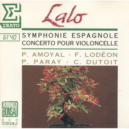 LALO - Paray - Symphonie espagnole op.21