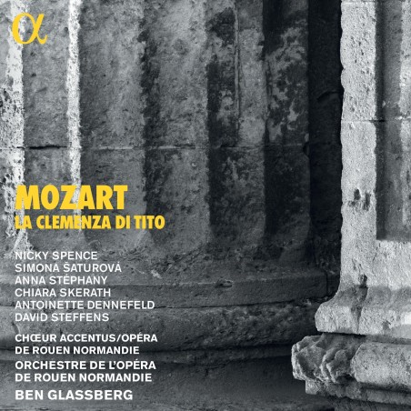 MOZART - Glassberg - La clemenza di Tito (La clémence de Titus), opéra s..