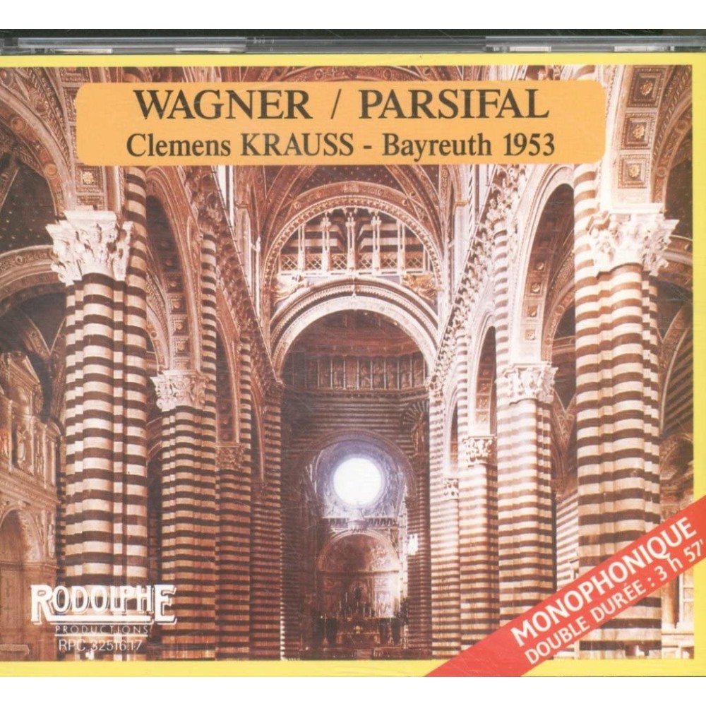 WAGNER - Krauss - Parsifal (! 2 CD mono double-durée)) !