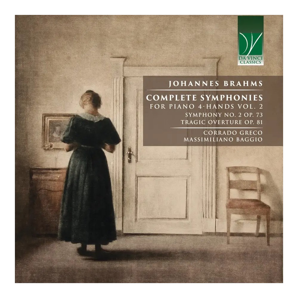 BRAHMS - Greco - Symphonie n°2 op.73 : version pour piano à quatre mains complete symphonies for piano 4-hands vol. 2