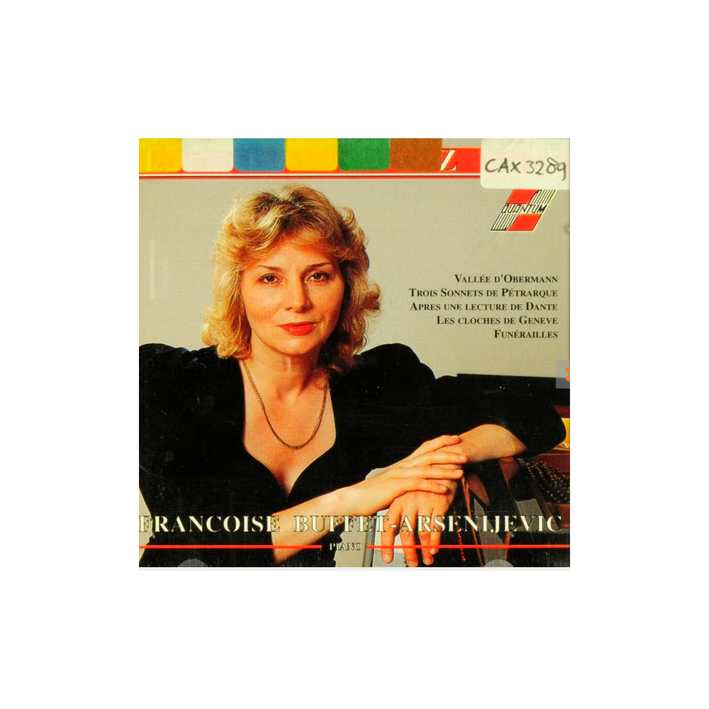 LISZT - Buffet-Arsenije - Vallée d'Obermann S.160 n°6