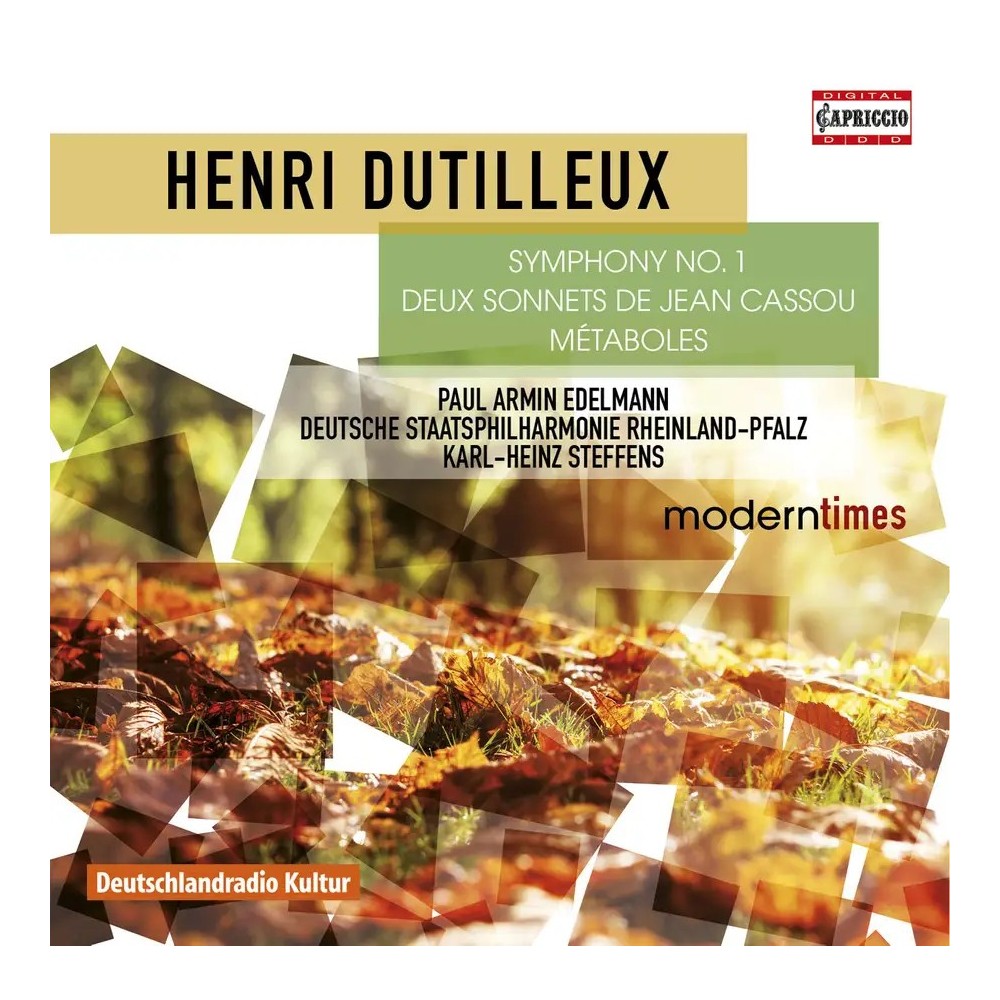 DUTILLEUX - Steffens - Symphonie n°1