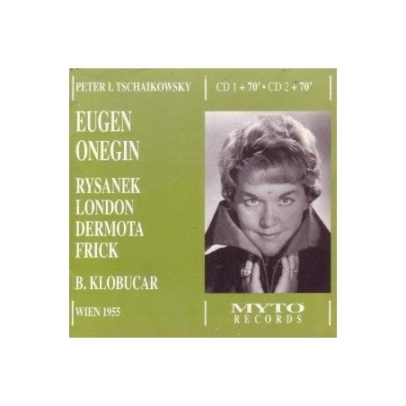 TCHAIKOVSKY - Klobucar - Eugène Onéguine, op.24 (chanté en allemand) chanté en allemand..