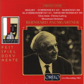 MOZART - Paumgartner - Trois marches pour orchestra (K1.408)