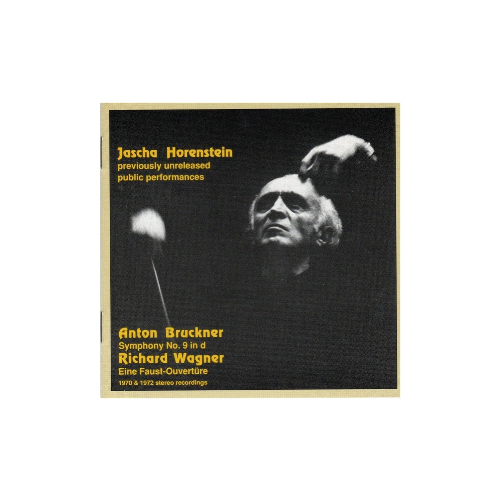 BRUCKNER - Horenstein - Symphonie n°9 en ré mineur WAB 109..