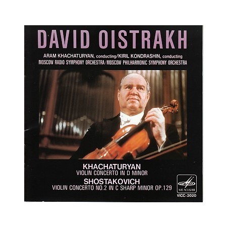 KHATCHATURIAN - Oistrakh - Concerto pour violon et orchestre en ré mineu import Japon..