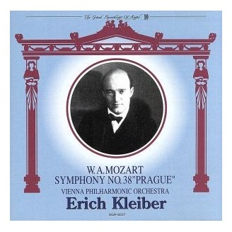 MOZART - Kleiber - Symphonie n°38 en ré majeur K.504 'Prague' import Japon..