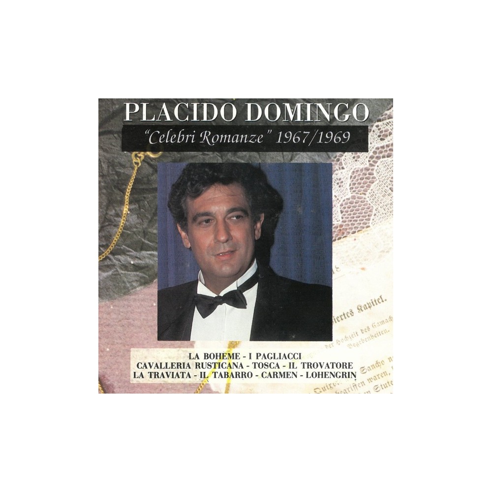 Placido Domingo - Celebri Romanze airs d'opéras