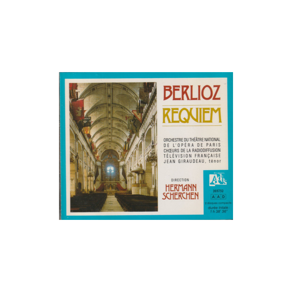 BERLIOZ - Scherchen - Requiem op.5 (Grande messe des morts)..