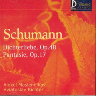 SCHUMANN - Maslennikov - Dichterliebe (Les amours du poète) (Heine), cyc..