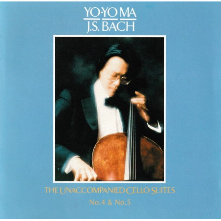 BACH - Ma - Suite pour violoncelle seul n°4 en mi bémol majeur BWV.1010 Import Japon..