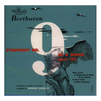 BEETHOVEN - Scherchen - Symphonie n°9 op.125 'Ode à la joie' import Japon..