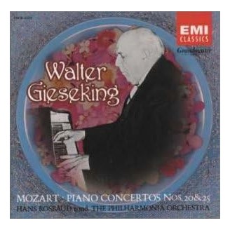 MOZART - Gieseking - Concerto pour piano et orchestre n°20 en ré mineur remastered by Yoshio Okazaki, import Japon..