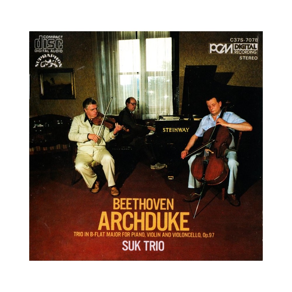 BEETHOVEN - Suk Trio - Trio avec piano op.97 'L'archiduc' (import Japon) import Japon..