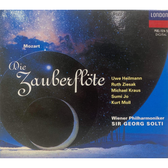 MOZART - Solti - Die Zauberflöte (La flûte enchantée), opéra en deux act import Japon..