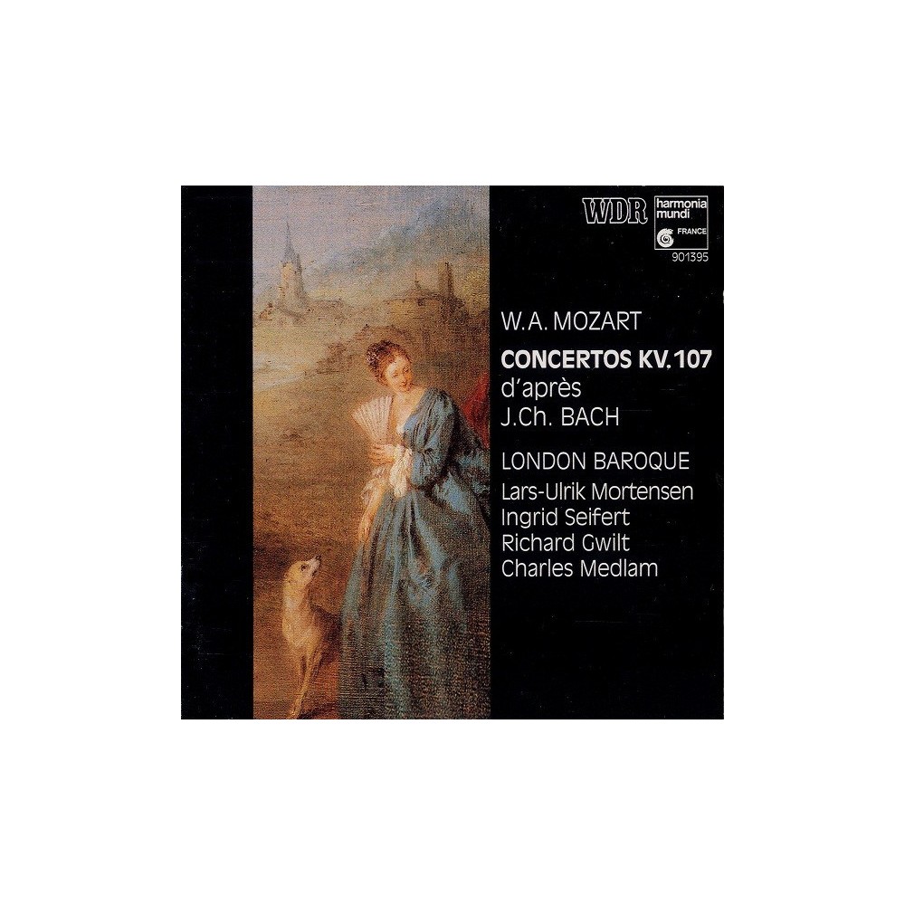 MOZART - London Baroque - Trois concertos pour piano K.107..