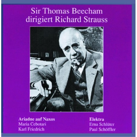 Sir Thomas Beecham dirigiert Richard Strauss..