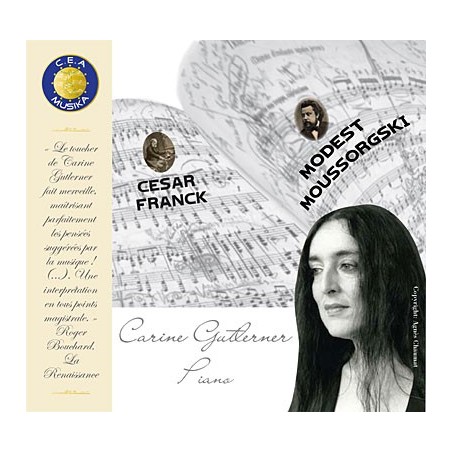 MOUSSORGSKY - Gutlerner - Tableaux d'une exposition, pour piano