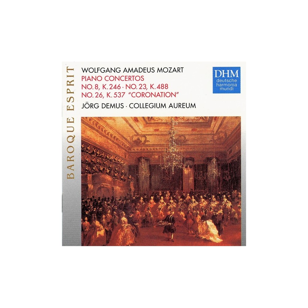 Concertos pour piano N°8 / K.246, N°23 / K.488 et N°26/K.537