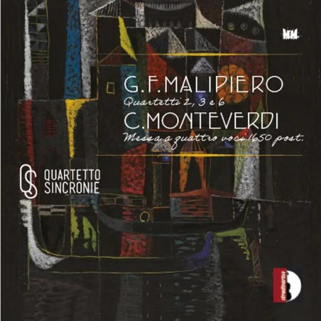 MALIPIERO - Quartetto Sincr - Quatuor à cordes n°3..