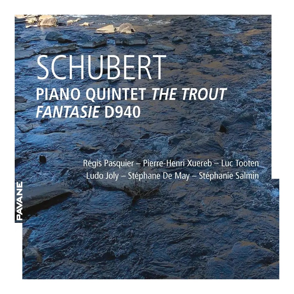 SCHUBERT - Pasquier - Quintette avec piano en la majeur op.posth.114 D.6..