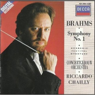 BRAHMS - Chailly - Symphonie n°1 pour orchestre en do mineur op.68 import Japon..