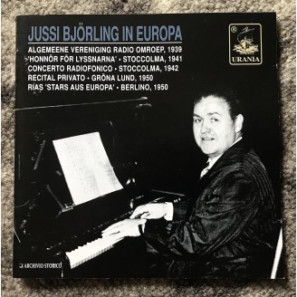 Jussi Björling in Europa : Extraits d'opéras (Enregistrement