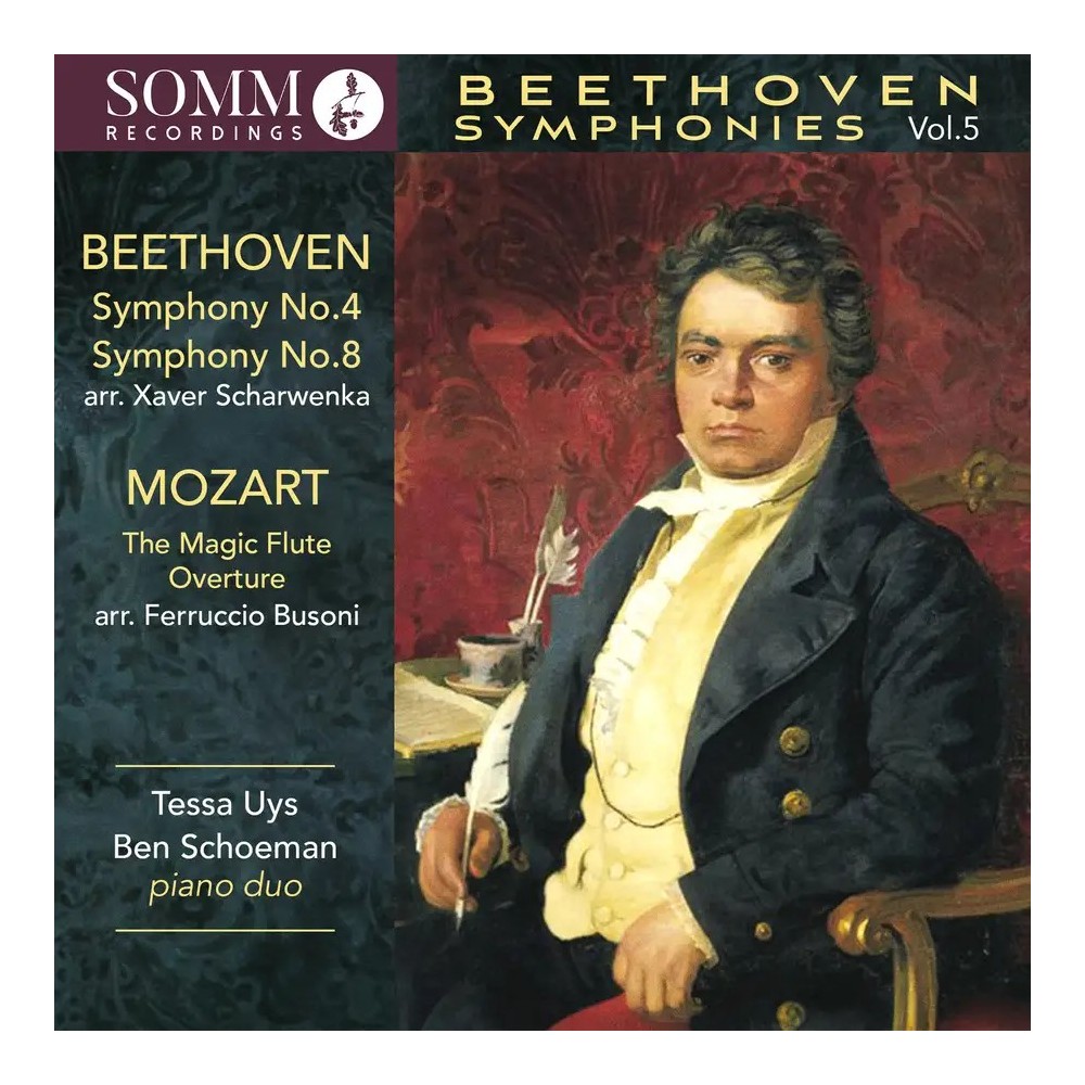 BEETHOVEN - Uys - Symphonie n°4 op.60 arr. Xaver Scharwenka for piano four-hands..