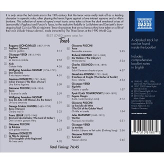 Thrilling Tenor - Best Loved Opera Arias