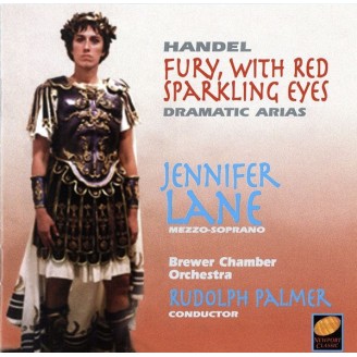 Fury with red sparkling eyes..