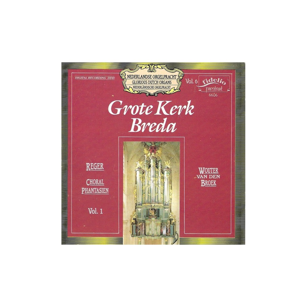 REGER - Van den Broek - Fantaisie pour orgue sur 'Ein feste Burg ist uns..