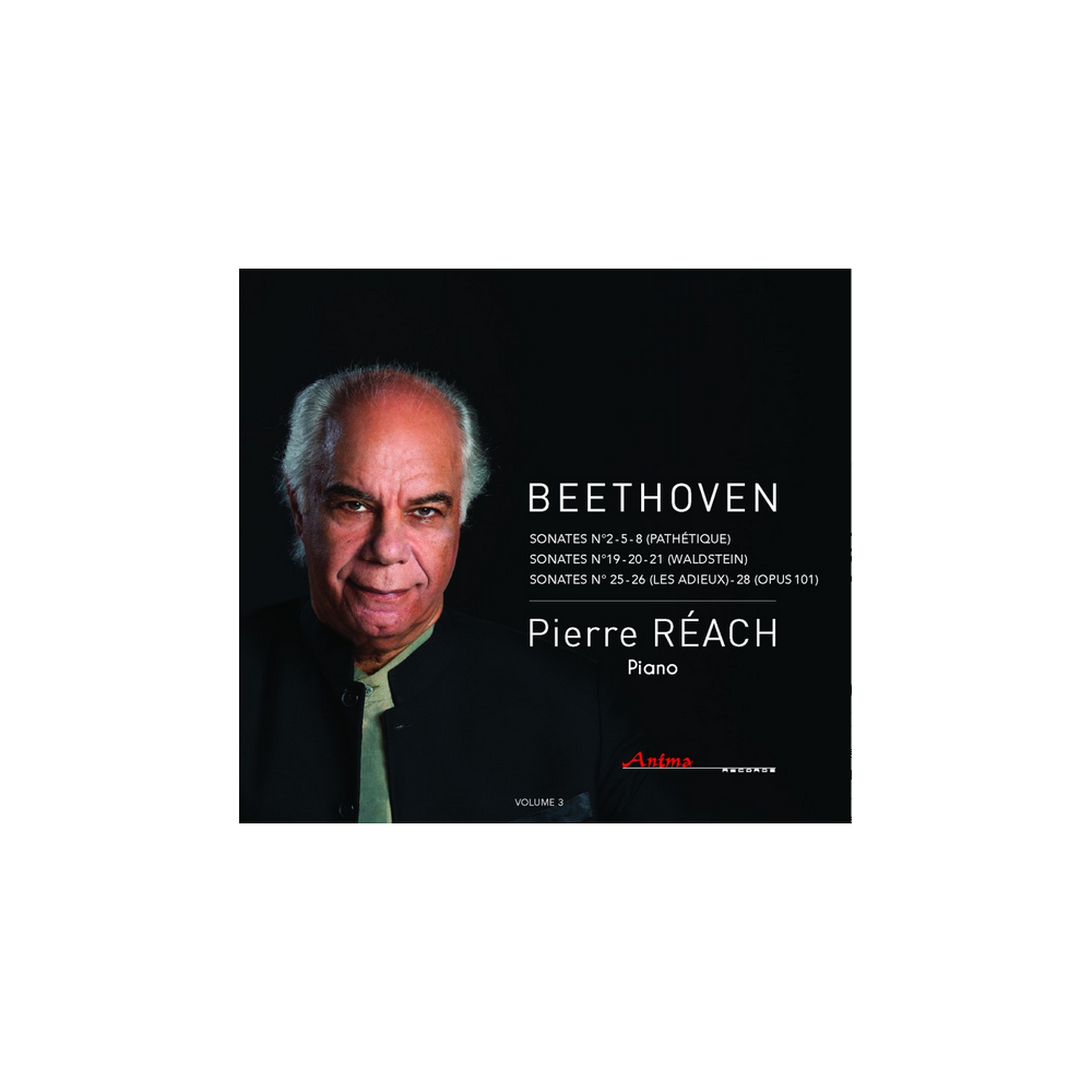 BEETHOVEN - Réach - Sonate pour piano n°2 op.2 n°2 (volume 3) volume 3..