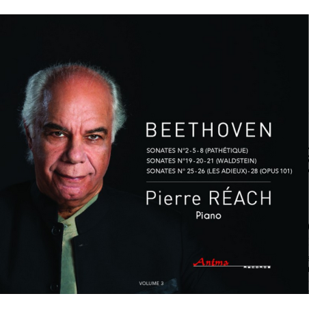 BEETHOVEN - Réach - Sonate pour piano n°2 op.2 n°2 (volume 3) volume 3..